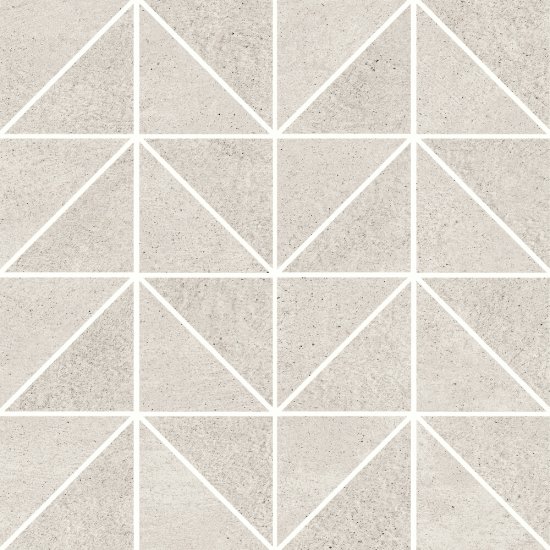 Płytka ścienna mozaika KEEP CALM grey triangle mat 29x29 gat. I