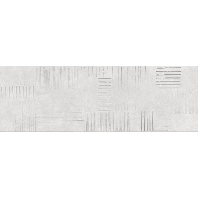 Płytka ścienna QUANTUM grey lines satin 25x75 gat. II