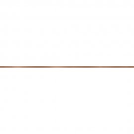 Płytka ścienna listwa UNIVERSAL METAL BORDERS copper glossy 1x89 gat. I