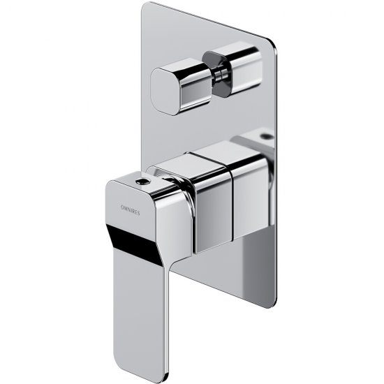OMNIRES Bateria prysznicowo-wannowa SLIDE podtynkowa chrom połysk SL7735CR