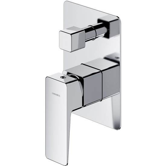 OMNIRES Bateria prysznicowo-wannowa PARMA podtynkowa chrom połysk PM7435CR