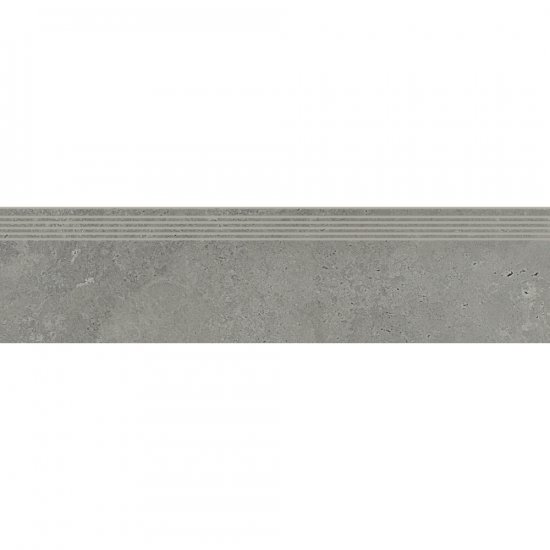 Gres szkliwiony stopnica CANDY grey mat #608 29,8x119,8 gat. I*