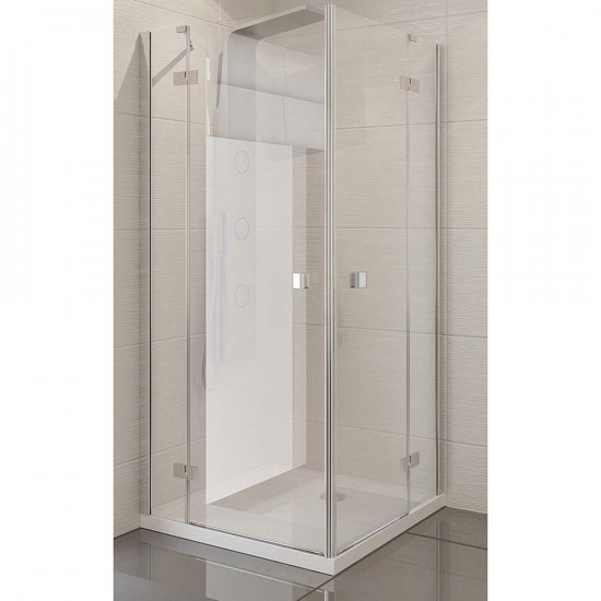 NEW TRENDY Kabina prysznicowa prostokątna MODENA 2D 140x110x190 8 mm EXK-1135/EXK-1020