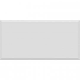 Płytka ścienna hiszpańska VA MONOCOLOR BLANCO BISELADO mat 10x20 gat. I