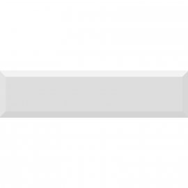 Płytka ścienna hiszpańska VA MONOCOLOR BLANCO BISELADO błyszcząca 7,5x30 gat. I