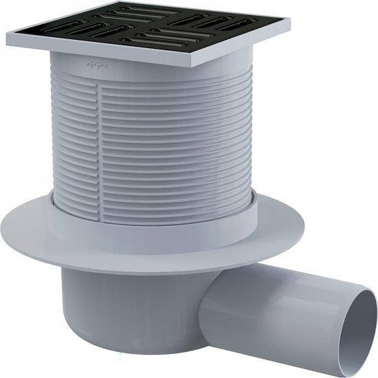 DEANTE Odpływ punktowy - kratka 10,5 cm nero KOS_N01C