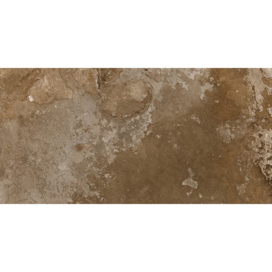 Gres szkliwiony hiszpański Ecoceramic HEKLA SIENA brown mat 60x120 gat. I