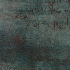 Gres szkliwiony hiszpański Tau METAL SEAGREEN semi gloss brushed 60x60 gat. I