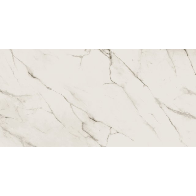 Gres szkliwiony CALACATTA MAGNETIC 0.6 white mat 59,8x119,8 gat. I Cersanit