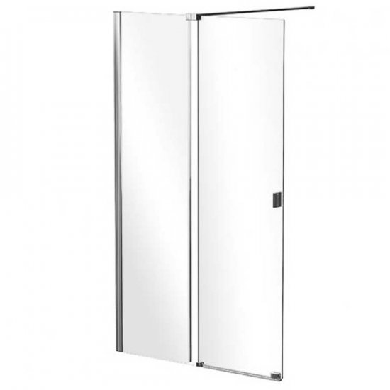 BESCO Kabina prysznicowa WALK-IN VAYO 100x200 chrom VY-100-200C