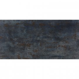 Gres szkliwiony hiszpański Tau METAL ROYALBLUE semi gloss brushed 60x120 gat. I