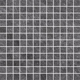 Gres szkliwiony mozaika BOLT dark grey mat ssq 29,8x29,8 gat. I