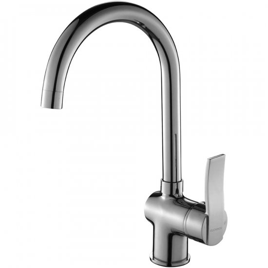 KUCHINOX Bateria zlewozmywakowa stojąca MADERA z obrotową wylewką U chrom BQM_068D