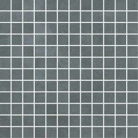Gres szkliwiony mozaika VELVET CONCRETE grey mat ssq 29,8x29,8 gat. I