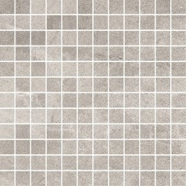 Gres szkliwiony mozaika MARENGO light grey mat ssq 29,8x29,8 gat. I