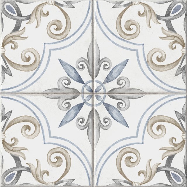 Gres szkliwiony ALBERGO GRACE multicolour mat 42x42 gat. I