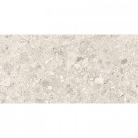 Gres szkliwiony TERRAZZO STONE white mat 29,8x59,8 gat. II