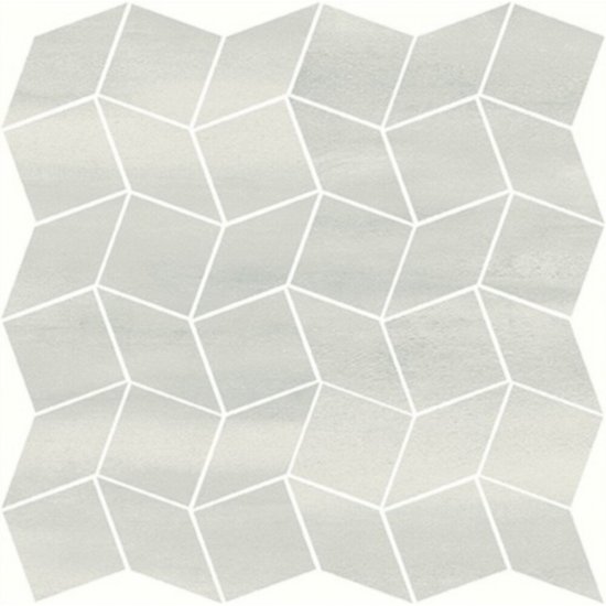 Płytka ścienna mozaika MYSTIC CEMENTO grey square mat 31,4x31,6 gat. I
