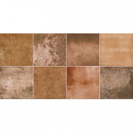 Płytka ścienna RAW brown glossy 29,7x60 gat. II