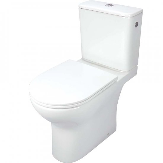 DEANTE Kompakt WC JAŚMIN bezkołnierzowy z deską biały CDJD6RPS