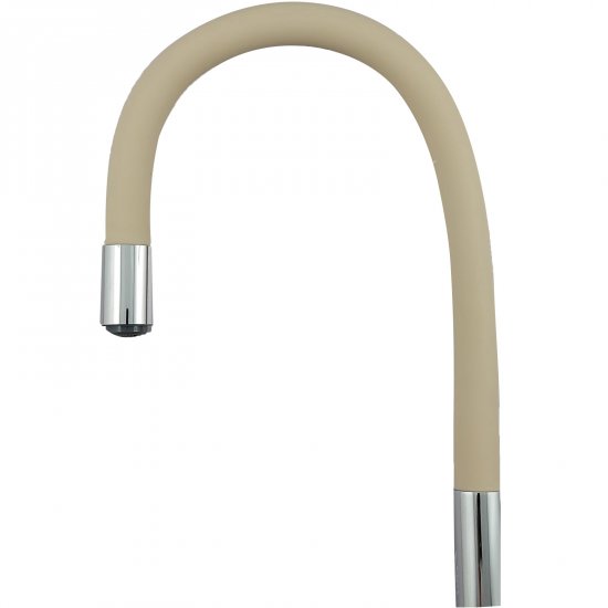 KFA Wylewka elastyczna RUMBA do baterii kuchennej beżowa 835-660-51