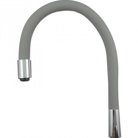 KFA Wylewka elastyczna RUMBA do baterii kuchennej szara 835-660-63
