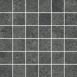 Gres szkliwiony mozaika GIGANT dark grey mat 29x29 gat. I