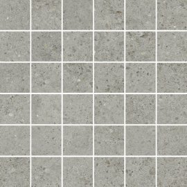 Gres szkliwiony mozaika GIGANT silver-grey mat 29x29 gat. I
