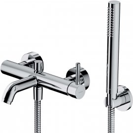 OMNIRES Bateria wannowa Y z zestawem prysznicowym chrom połysk Y1231CR