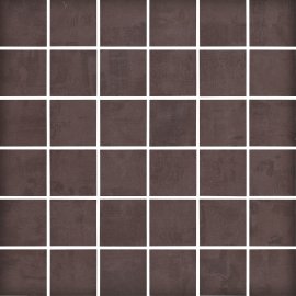 Gres szkliwiony mozaika FARGO brown mat 29,7x29,7 gat. I
