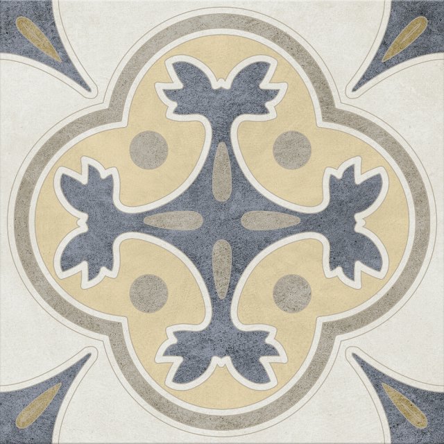 Gres szkliwiony ROCKLAND patchwork multicolour mat 29,8x29,8 gat. I Cersanit