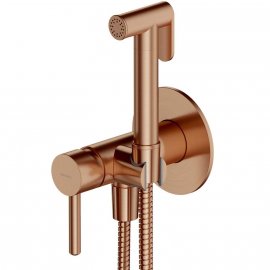 OMNIRES System bidetowy Y podtynkowy miedź szczotkowana SYSYBI2CPB