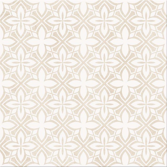 Gres szkliwiony ARCONIA beige soft patchwork satin 29,8x29,8 gat. I Cersanit