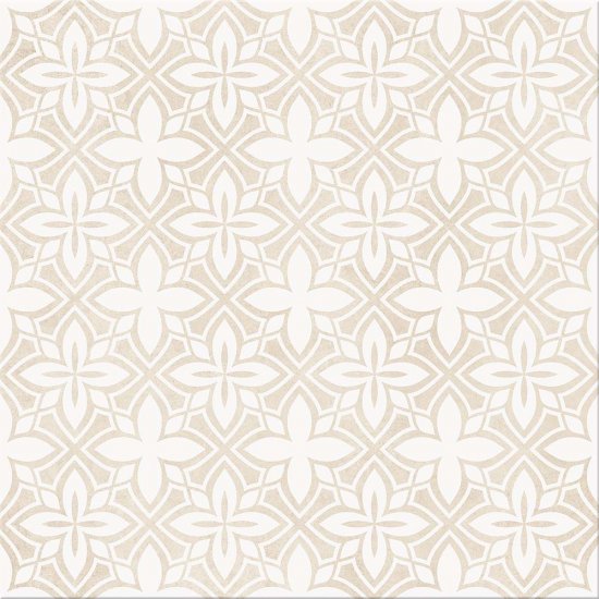 Gres szkliwiony ARCONIA beige soft patchwork satin 29,8x29,8 gat. I Cersanit