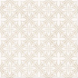 Gres szkliwiony ARCONIA beige soft patchwork satin 29,8x29,8 gat. I Cersanit
