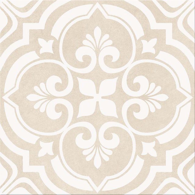 Gres szkliwiony ARCONIA beige style patchwork satin 29,8x29,8 gat. I Cersanit