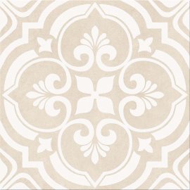 Gres szkliwiony ARCONIA beige style patchwork satin 29,8x29,8 gat. I Cersanit