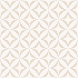 Gres szkliwiony ARCONIA beige decori patchwork satin 29,8x29,8 gat. I Cersanit