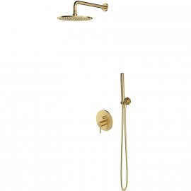 OMNIRES System prysznicowy Y podtynkowy mosiądz szczotkowany SYSY35BSB