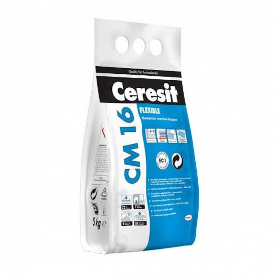 Zaprawa klejowa elastyczna do płytek CERESIT CM 16 Flex 5 kg