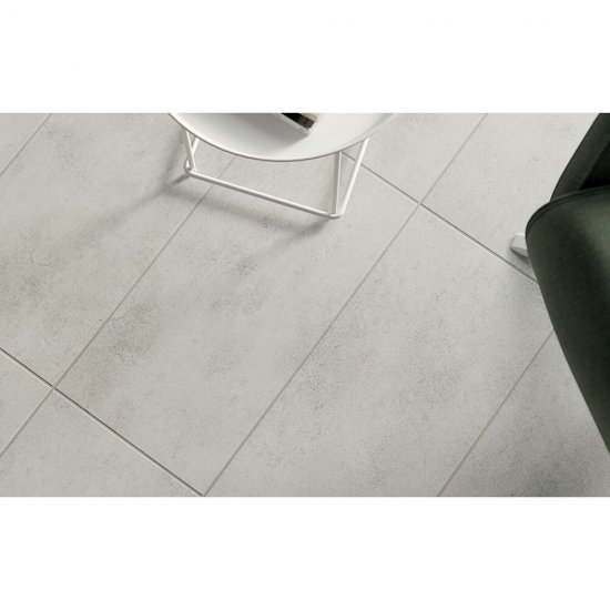 Gres szkliwiony CONCRETE DUST light grey mat 29,8x59,8 gat