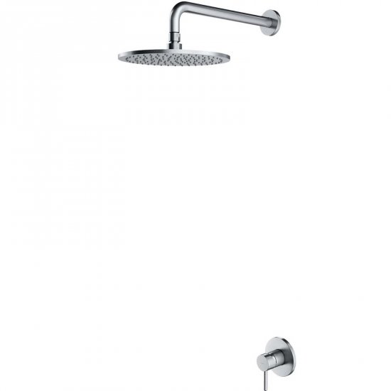 OMNIRES System prysznicowy Y podtynkowy nikiel szczotkowany SYSY36NI