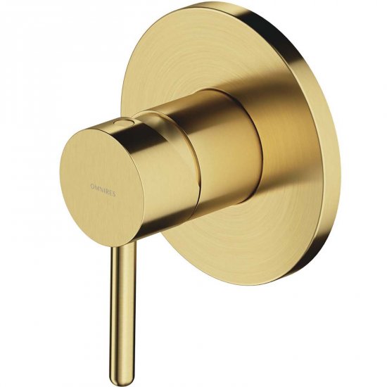 OMNIRES Bateria prysznicowa Y podtynkowa mosiądz szczotkowany Y1245BSB