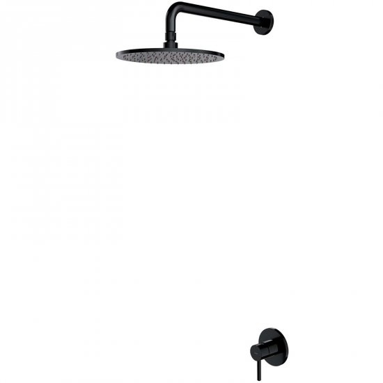 OMNIRES System prysznicowy Y podtynkowy czarny półmat SYSY36BL
