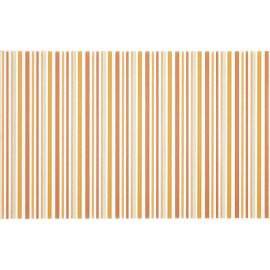 Płytka ścienna inserto DIANTUS orange stripe glossy 25x40 gat. I