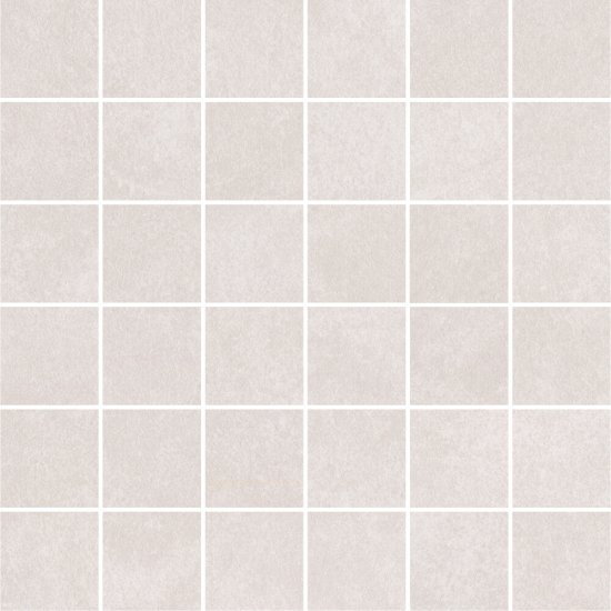 Gres szkliwiony mozaika ARES white mat 29,8x29,8 gat. I
