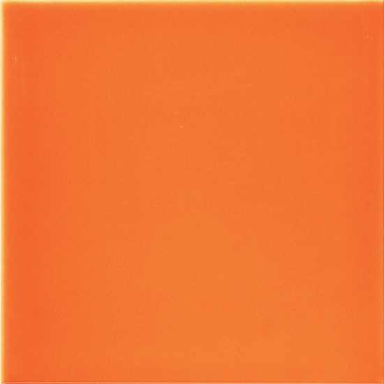 Płytka ścienna hiszpańska VA MONOCOLOR NARANJA LISO mat 20x20 gat. I