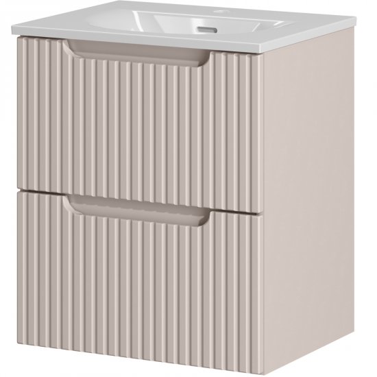 COMAD Szafka NOVA CASHMERE z umywalką meblową SKY 50 cm