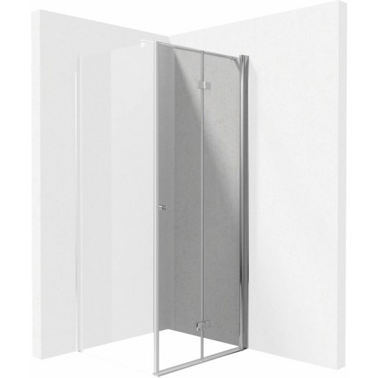 DEANTE Drzwi prysznicowe systemu KERRIA PLUS 70 cm - składane chrom KTSX047P
