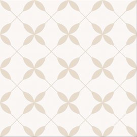 Gres szkliwiony ARCONIA beige flora patchwork satin 29,8x29,8 gat. II